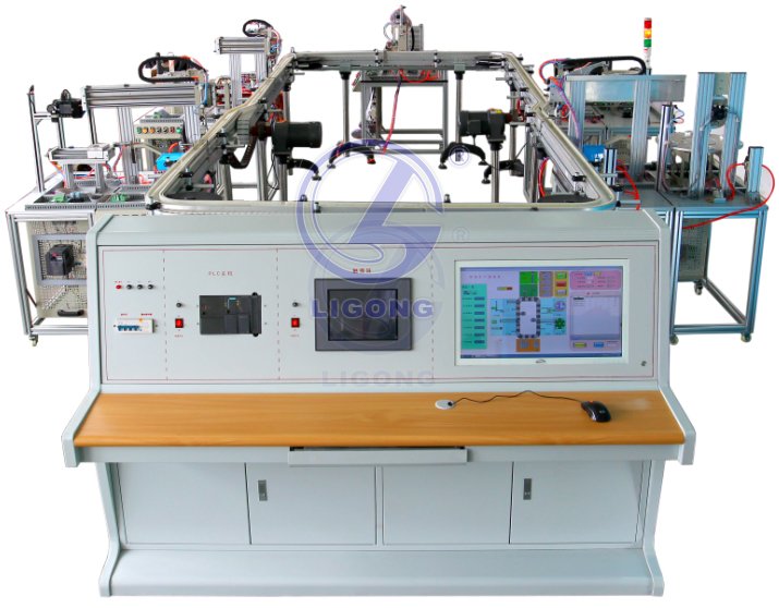 LGRX-02型 模塊式柔性環(huán)形自動生產(chǎn)線及工業(yè)機器人應(yīng)用實驗系統(tǒng)